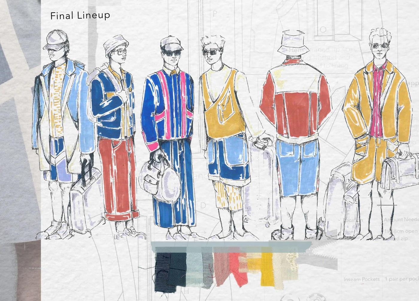 Six looks, one conversation