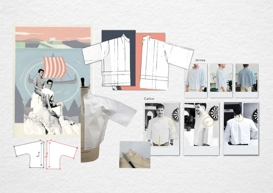 Everyday exploration — original menswear portfolio page 6