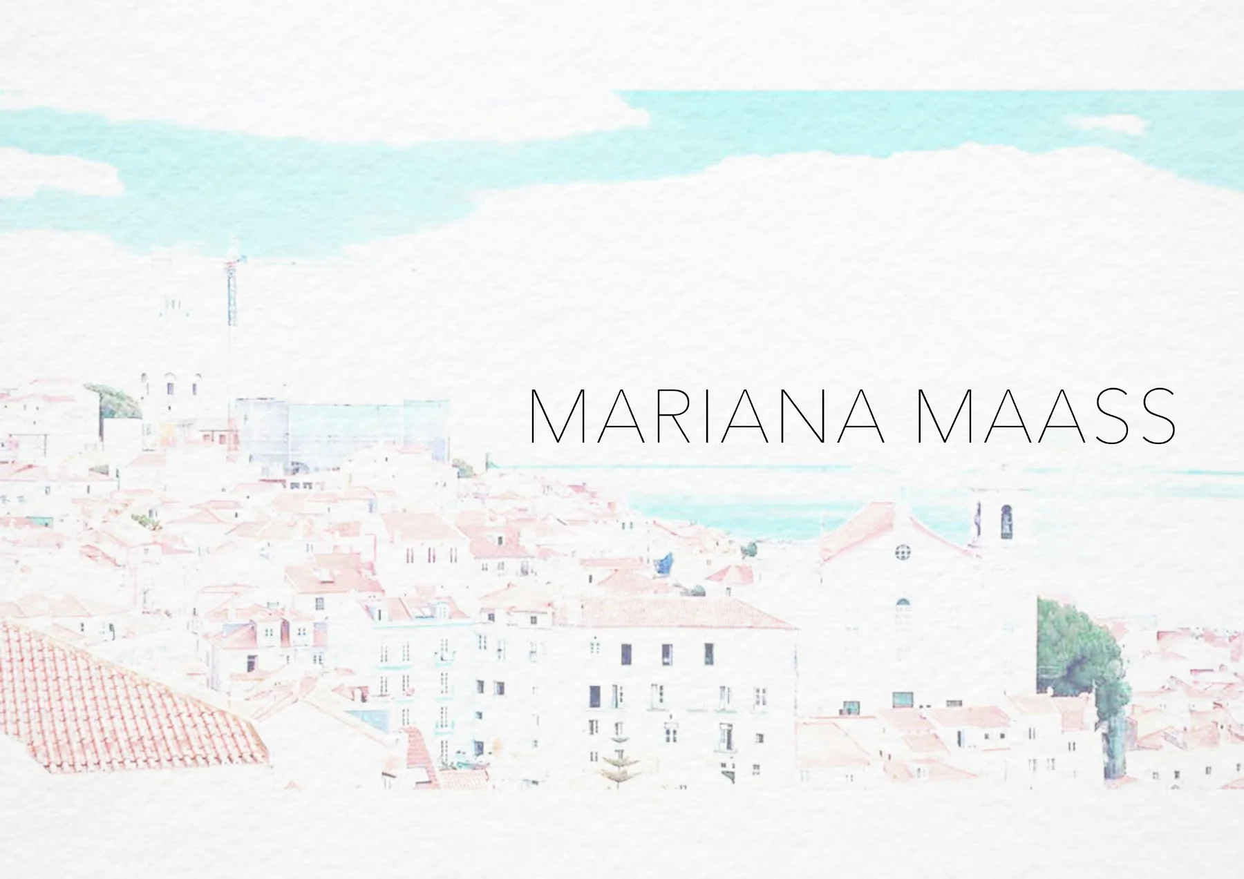 Mariana Maass — Womenswear - original portfolio page 1