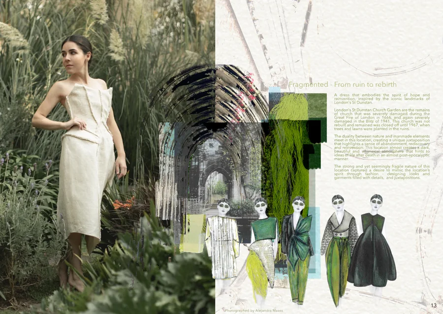 Fragmented: From ruin to rebirth — original portfolio composition, page 13